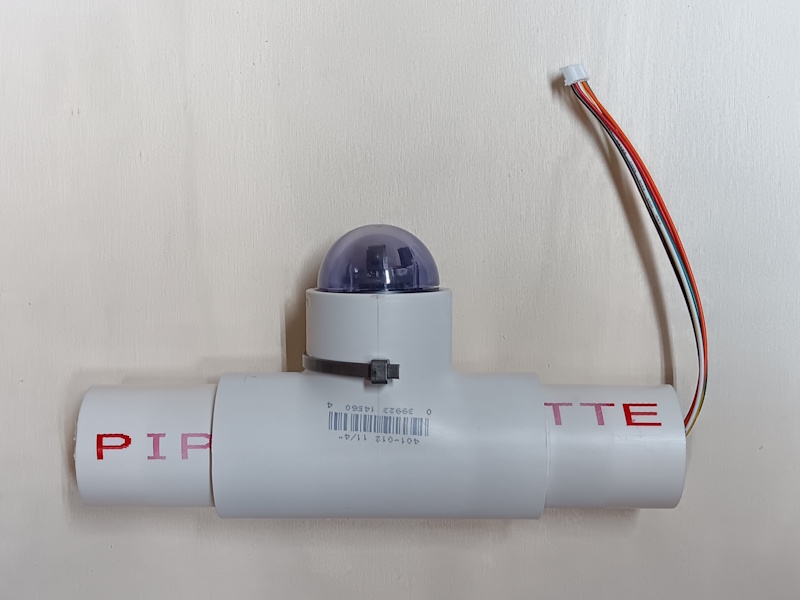 The receiver, attached