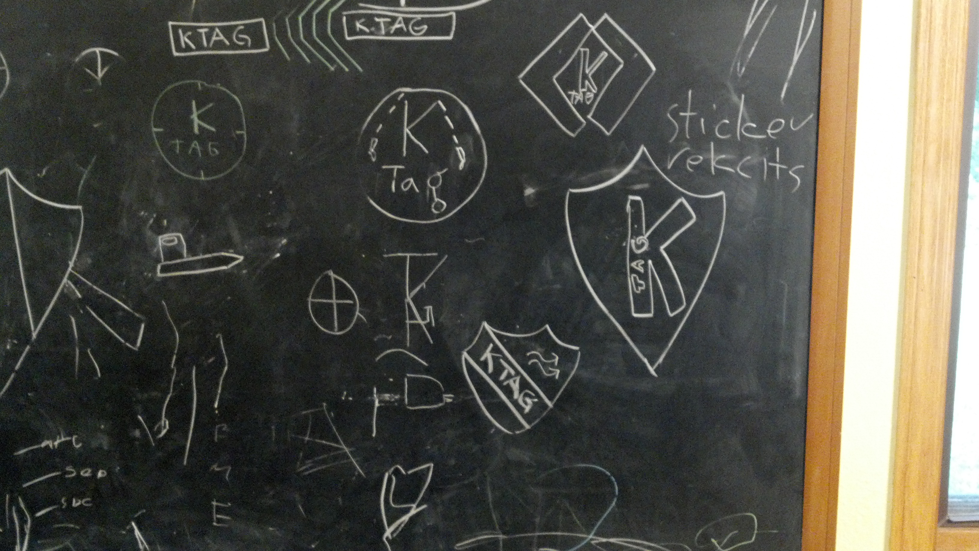 KTag Logo Brainstorming